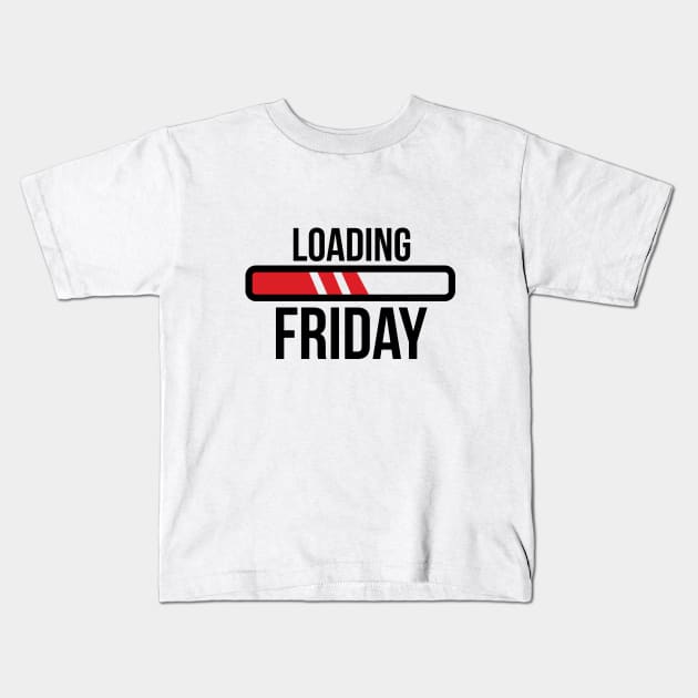 Funny Friday Kids T-Shirt by Urban_Vintage